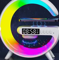 Wireless Charger Stand Speaker Night Light