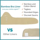 Image of Bra Sweat Liner - 70% Bamboo 30% Cotton