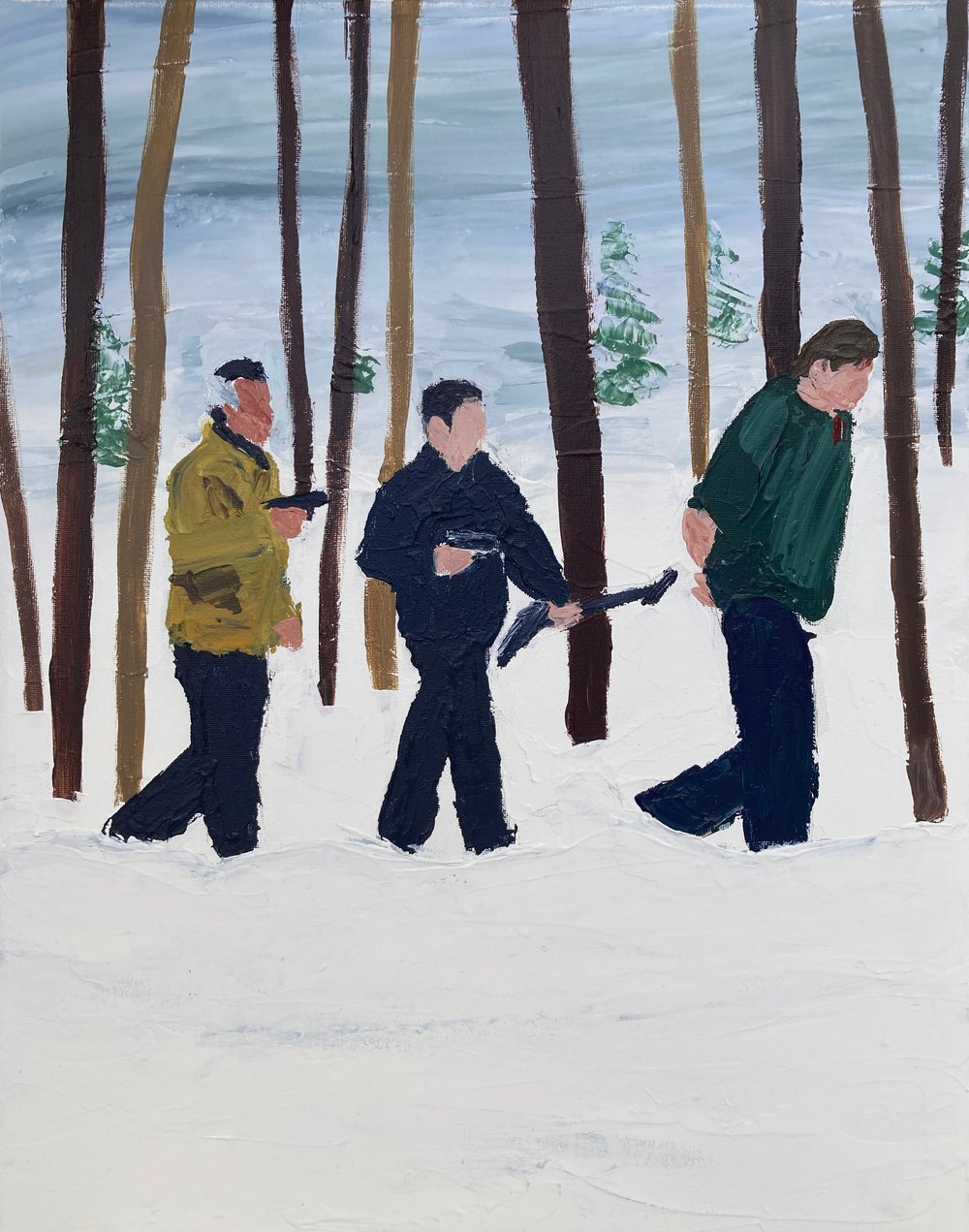 Image of Pine Barrens decorator version 2 original painting