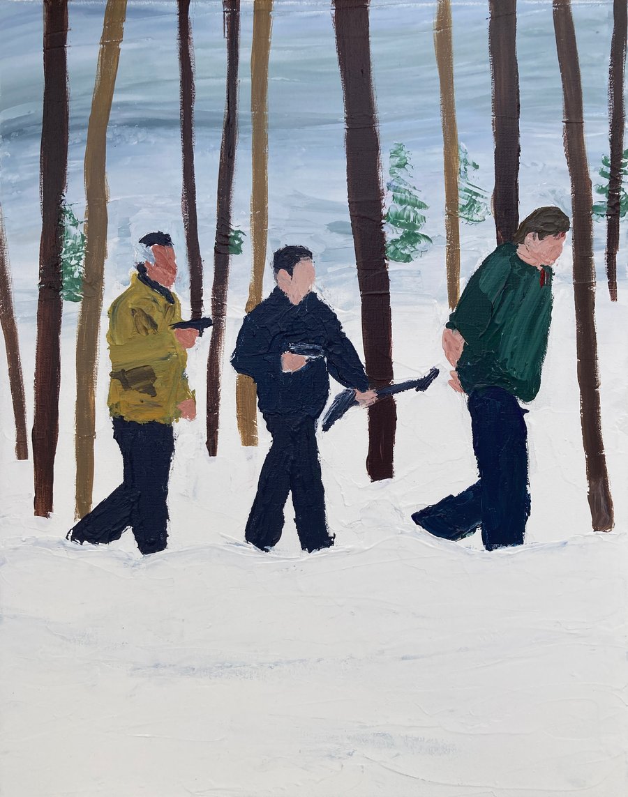 Image of Pine Barrens decorator version 2 original painting