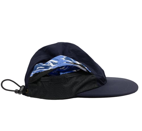 Image of Stash Cap (Navy / Tiger Camo)