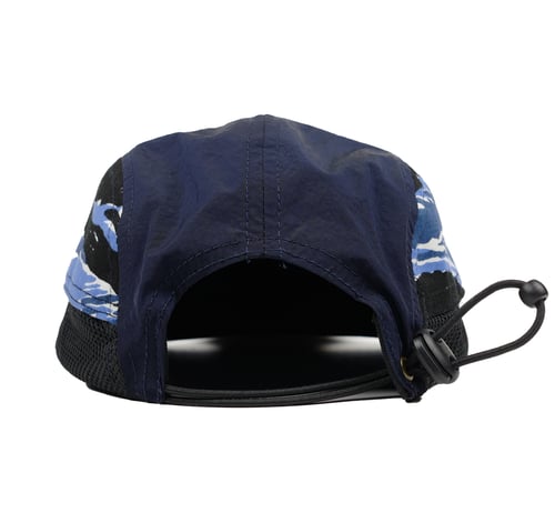 Image of Stash Cap (Navy / Tiger Camo)