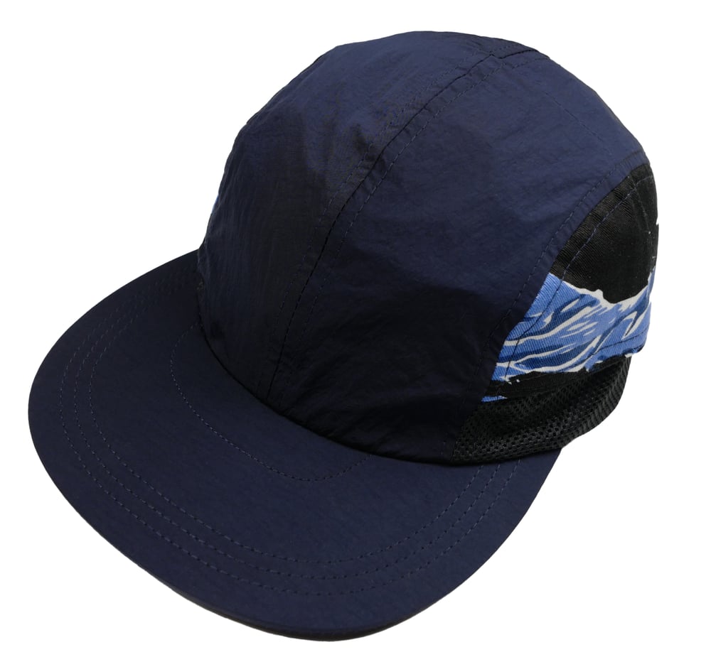 Image of Stash Cap (Navy / Tiger Camo)