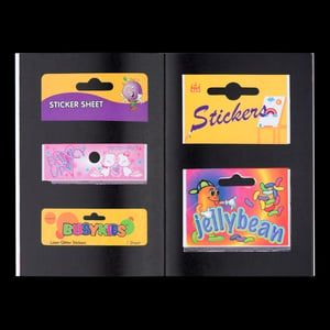 Not Recommended for Children Under 3 Years of Age: 25 Years of Sticker Packaging