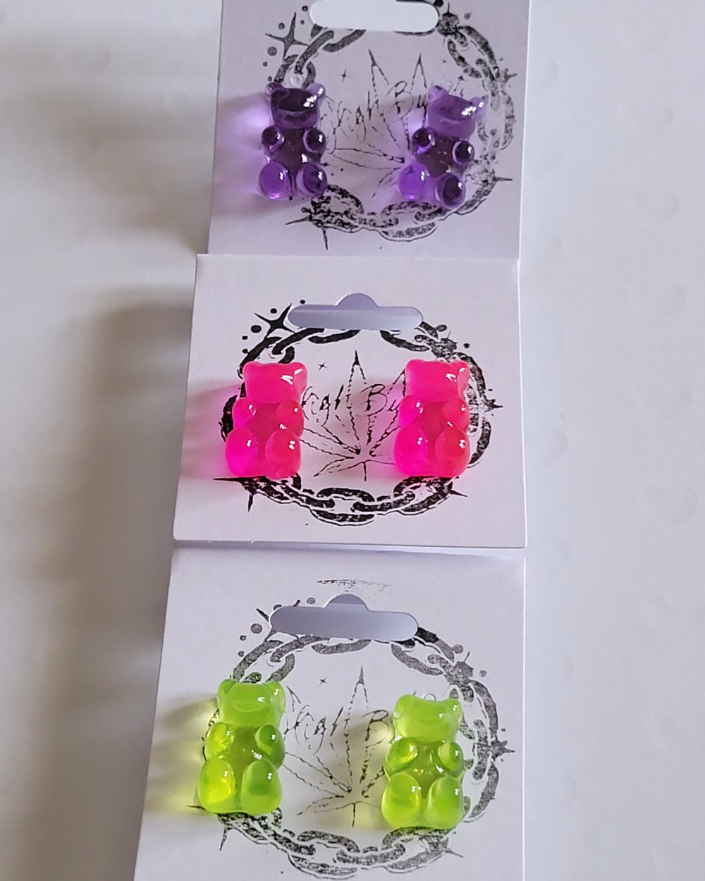 Image of HBC♡ Gummy Bear Earrings