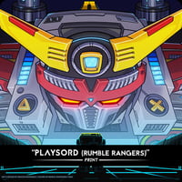 Image 1 of PLAYSORD (*Rumble Rangers) - Print