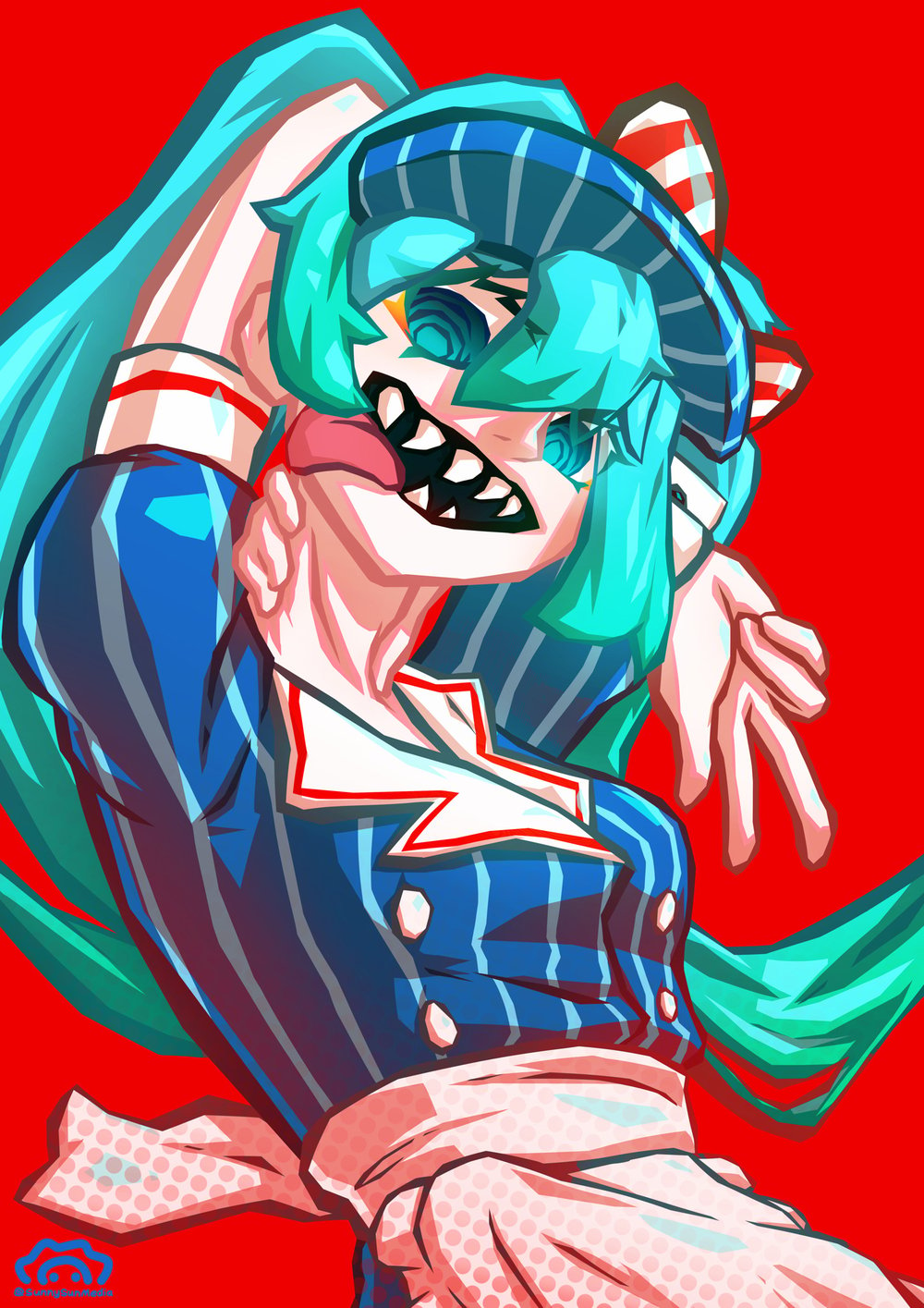 Image of Mesmerizer Miku Print