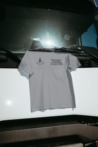 Image 4 of YLN Logo Tee (Grey) 