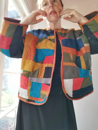 Image 4 of Coloured quilted jacket