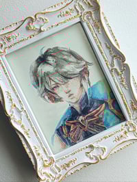 Image 1 of Alhaitham watercolour portrait print
