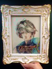 Image 2 of Alhaitham watercolour portrait print