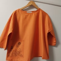 Image 1 of KylieJane pocket Swing top -pumpkin or red or green