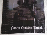 Image 2 of MARDUK - Panzer division marduk Flag (cloth poster Banner tapestry) Black metal Burzum