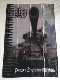 Image 1 of MARDUK - Panzer division marduk Flag (cloth poster Banner tapestry) Black metal Burzum