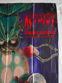 Image 9 of AUTOPSY - Severed Survival Flag (cloth poster Banner tapestry) Old school Death metal