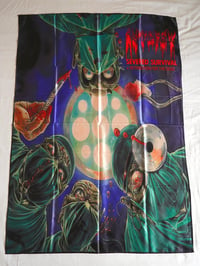 Image 1 of AUTOPSY - Severed Survival Flag (cloth poster Banner tapestry) Old school Death metal