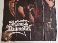 Image 2 of KING DIAMOND - Photo Flag (cloth poster Banner tapestry) Heavy metal Mercyful Fate