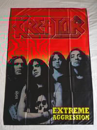 Image 1 of KREATOR - Extreme Aggression Flag (cloth poster Banner tapestry) Teutonic Thrash metal Sodom