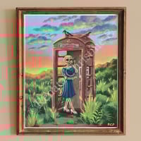 Image 1 of "Telephone Box" Original Painting