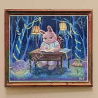 Image 1 of "Midnight Read" Original Painting