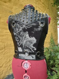 Image 3 of SALE vest with lacings and death patch
