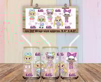 Surprise Dolls Uv Dtf Wrap W0596