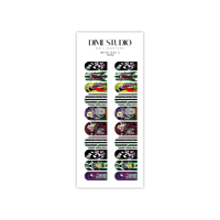 Image 3 of BEETLE JUICE 2 HALLOWEEN NAIL WRAPS 