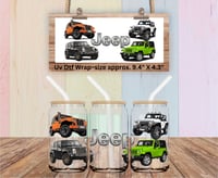 Off Roadin' Uv Dtf Wrap W0612 Jeep
