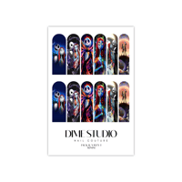 Image 4 of JACK & SALLY HALLOWEEN NAIL DECALS 