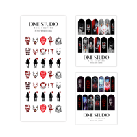 Image 5 of PENNY WISE IT NAIL DECAL BUNDLE
