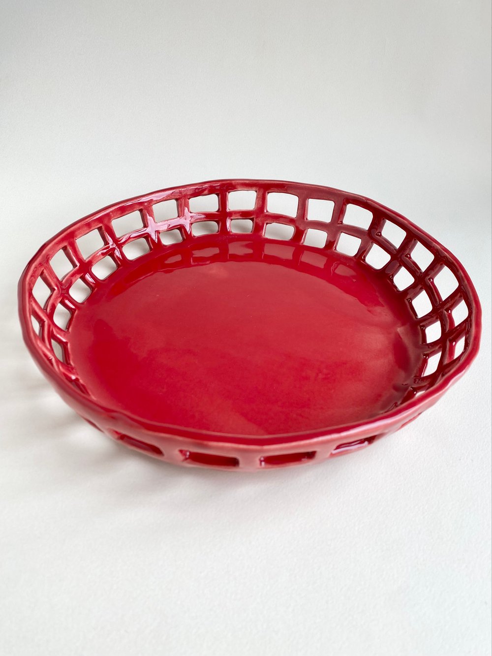 Image of Red Platter