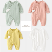 Image 1 of Angel Wing Ribbed Sleepsuit.