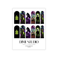 Image 2 of OOGIE BOOGIE NBC NAIL DECALS