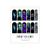 Image 2 of RETRO MICHEAL MYERS NAIL DECALS