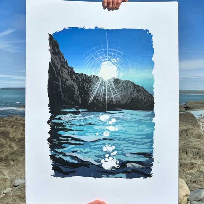 The day was so incredible I took a tiny bit home to pop in a box in case I needed it