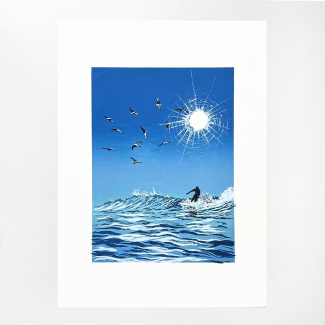 Tell the birds I'm going surfing