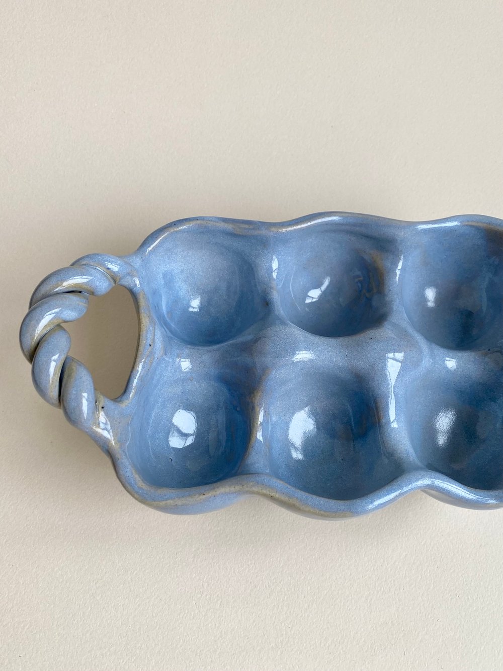 Image of Pale Blue Egg Tray