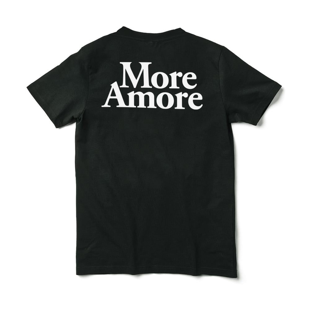 Image of S/S More Amore - Black/White - Organic Cotton - Limited to 100 Pieces ! 