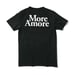 Image of S/S More Amore - Black/White - Organic Cotton - Limited to 100 Pieces ! 