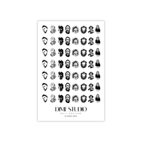 Image 1 of MONOCHROME SLASHER CREW DECALS