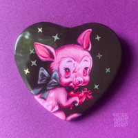 Image 1 of Eat Your Heart Out | Pinback Button