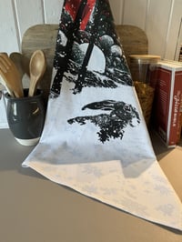 Image 2 of Snow - Tea Towel