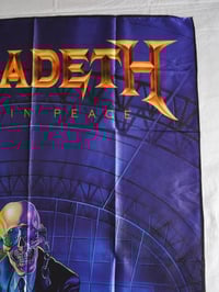 Image 7 of MEGADETH - Rust in peace Flag (cloth poster Banner tapestry) Thrash Speed metal Dave Mustaine