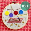 Purrfect Picnic Embroidery Kit