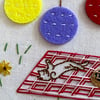 Purrfect Picnic Embroidery Kit