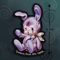 Image 3 of Zombunny | Vinyl Sticker