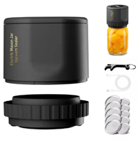 Image 2 of Portable Electric Mason Jar Vacuum Sealer 
