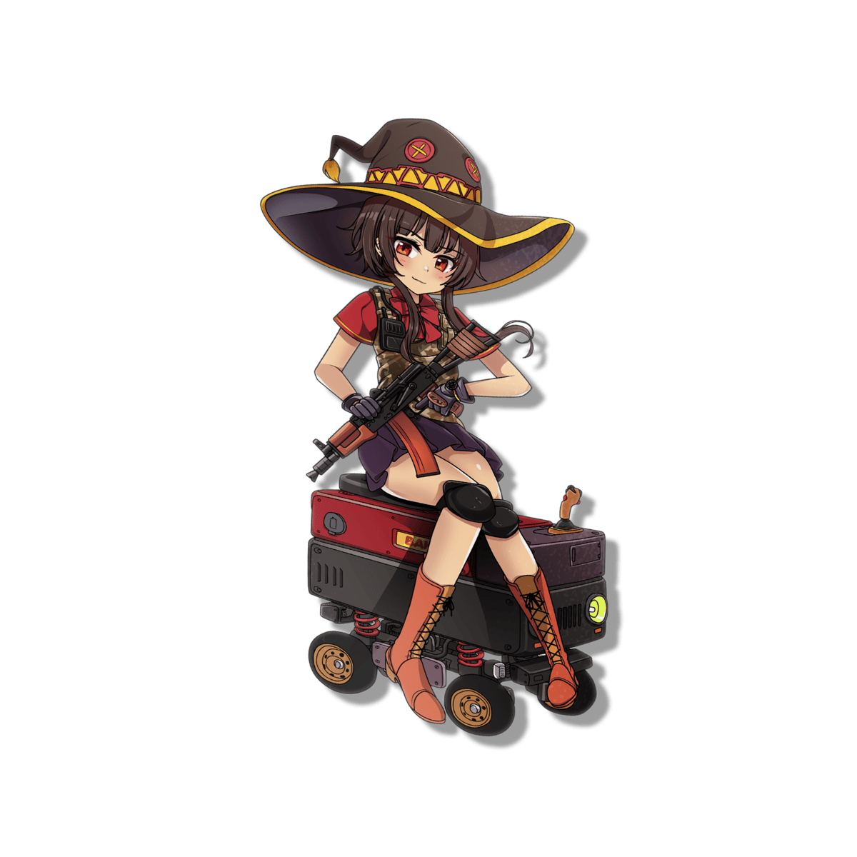 Image of Tactical Megumin Sticker