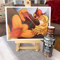Image 3 of "Predatory 2" Signed Print