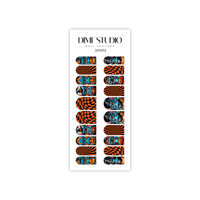 Image 3 of TRIPPY STITCH HALLOWEEN NAIL DECALS 